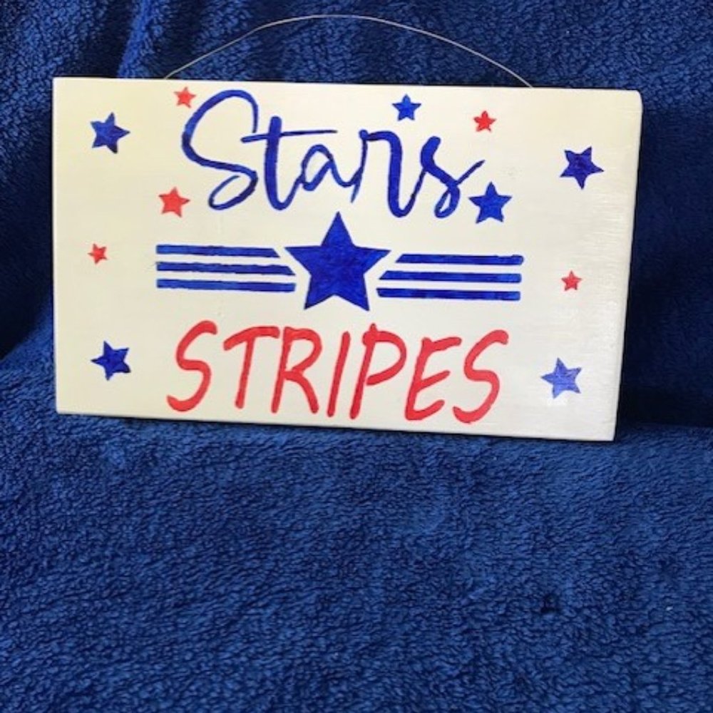 Stars and Strips Sign  🧨💥